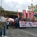 Primeros pasos de la manifestación de UGT y CCOO / FOTO: Eulogio García
