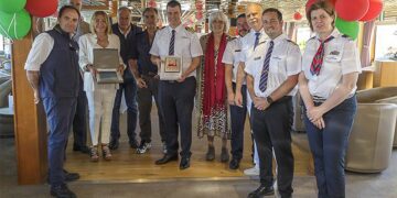 Se han entregado diferentes metopas por el aniversario / FOTO: APBC