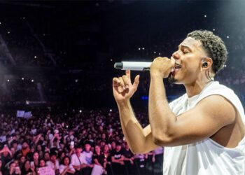 Myke Towers en su concierto en Madrid / FOTO: betheonemedia