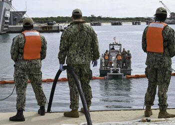 Un momento del ejercicio / FOTO: US Navy
