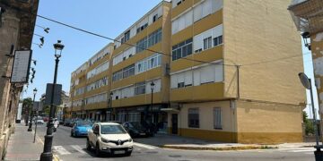 Los cuatro bloques que el Ayuntamiento espera comprar y derruir / FOTO: Ayto.