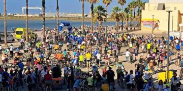 Una estampa del Día de la Bici en la Villa del pasado 2024 / FOTO: Ayto.