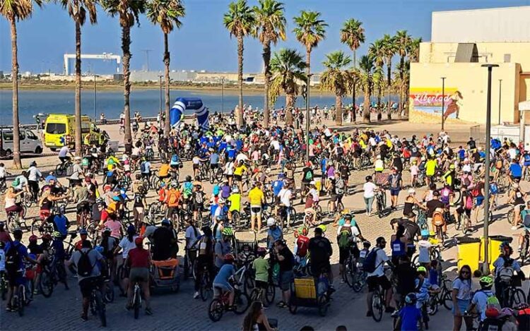 Una estampa del Día de la Bici en la Villa del pasado 2024 / FOTO: Ayto.