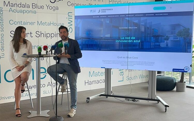 En la presentación de la nueva herramienta virtual / FOTO: Zona Franca