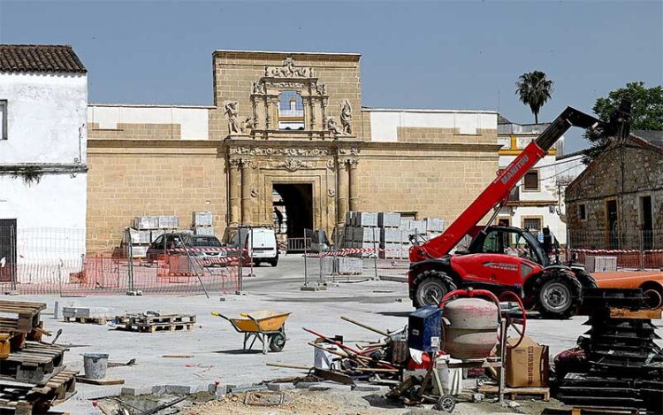 Los trabajos de reurbanización, a medias / FOTO: Ayto.