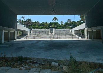 Estructura actual del teatro desde el escenario / FOTO: Eulogio García