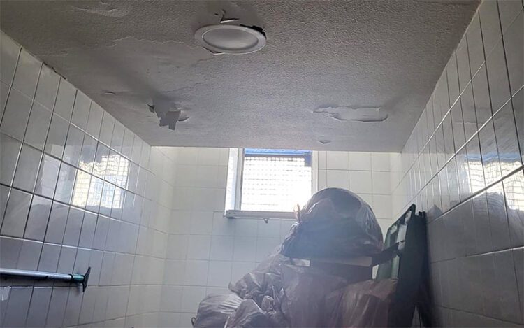 Uno de los rincones deficientes del servicio / FOTO: CCOO