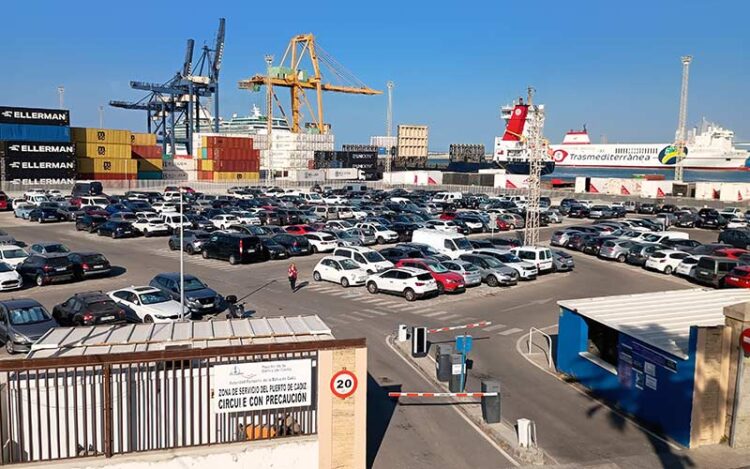 Vista del Puerto de Cádiz desde la Punta / FOTO: DBC