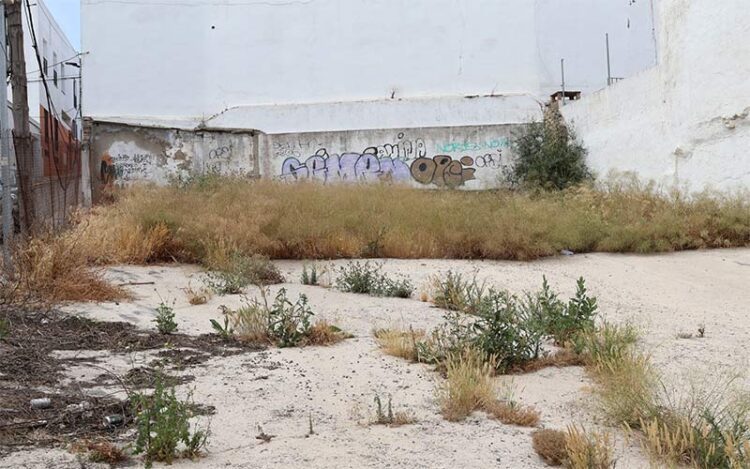 Una de las parcelas adquiridas / FOTO: Ayto.