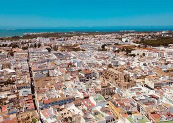 Vista aérea de parte de El Puerto / FOTO: Ayto.