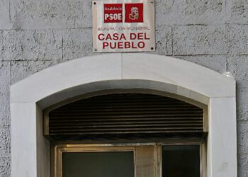 Sede del PSOE local en Gaspar del Pino / FOTO: Eulogio García