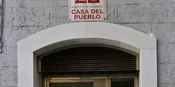 Sede del PSOE local en Gaspar del Pino / FOTO: Eulogio García