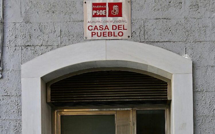 Sede del PSOE local en Gaspar del Pino / FOTO: Eulogio García