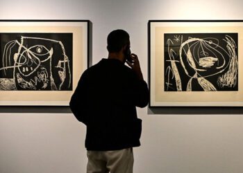 Varias de las piezas de la muestra / FOTO: Eulogio García