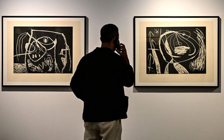 Varias de las piezas de la muestra / FOTO: Eulogio García