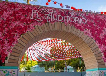 Detalle del acceso a la caseta municipal / FOTO: Ayto.