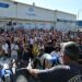 Una de las últimas asambleas de trabajadores a las puertas de Navantia Cádiz / FOTO: Eulogio García