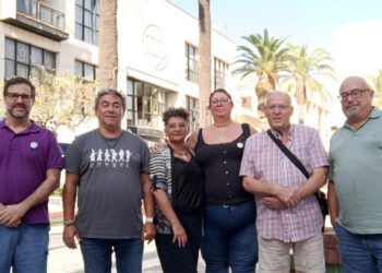 Liberato junto al resto del Consejo de Coordinación Provincial / FOTO: Podemos