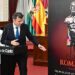 Desvelando el cartel de Cádiz Romana / FOTO: Eulogio García