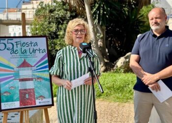 La concejala de Fiestas, Esther García, en la presentación del cartel / FOTO: Ayto.