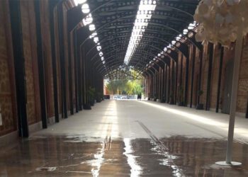 Una de las naves adecuadas listas para su visita / FOTO: Ayto.