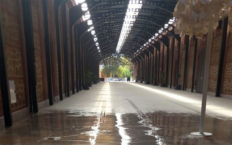 Una de las naves adecuadas listas para su visita / FOTO: Ayto.