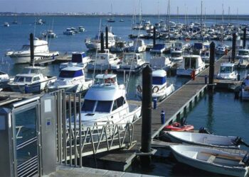 Detalle del puerto de Sancti Petri / FOTO: Junta