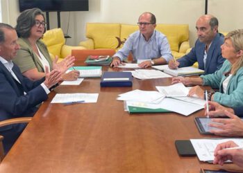 Cara a cara entre Román y Paredes en 2023 / FOTO: Junta