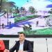 La presidenta de la APBC y el alcalde juntos para celebrar las próximas obras / FOTO: Eulogio García