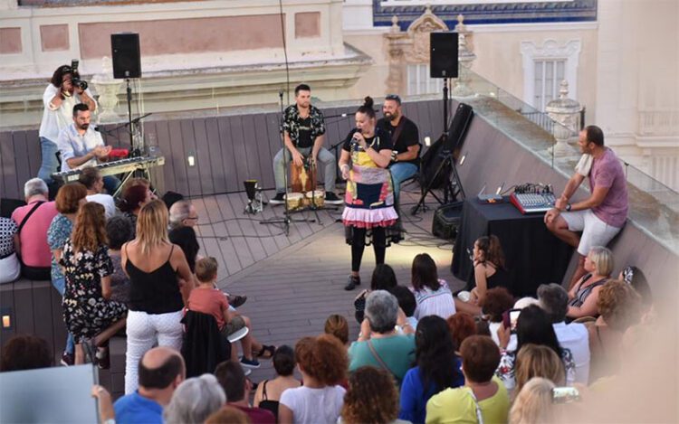 La azotea de Cajasol acoge múltiples propuestas desde hace unos años / FOTO: Fundación Cajasol