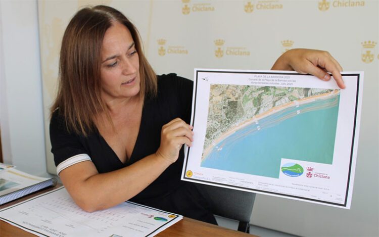 La concejala de Playas ofrece detalles del estudio actualizado / FOTO: Ayto.