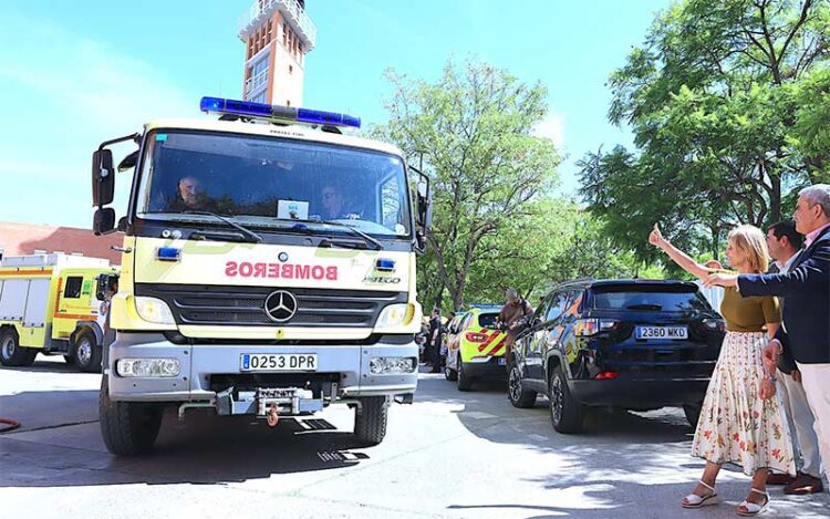 Despedida simbólica desde el Parque de Jerez / FOTO: Ayto.
