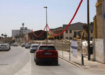 Calle reabierta tras el derribo de la antigua nave / FOTO: Ayto.