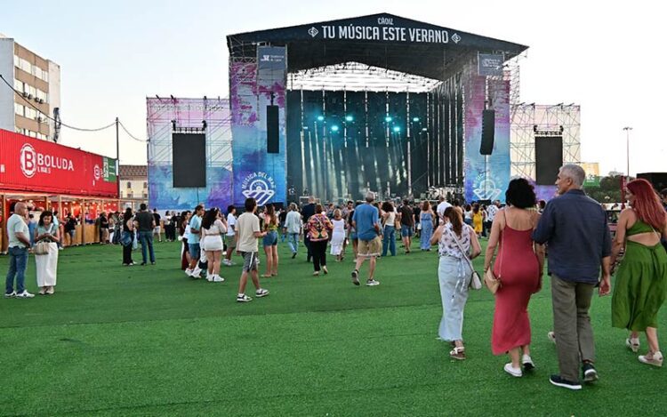 El recinto del Música del Mar a primera hora de la tarde / FOTO: Eulogio García