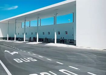 Vista del apeadero listo para entrar en funcionamiento / FOTO: Ayto.