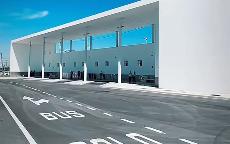 Vista del apeadero listo para entrar en funcionamiento / FOTO: Ayto.