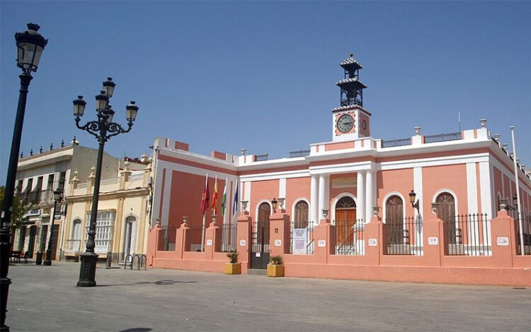 Detalle del Consistorio puertorrealeño en la plaza de Jesús / FOTO: Ayto.