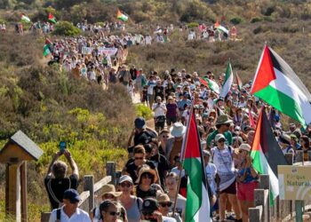 Riada de personas por Los Toruños / FOTO: Ereagafoto