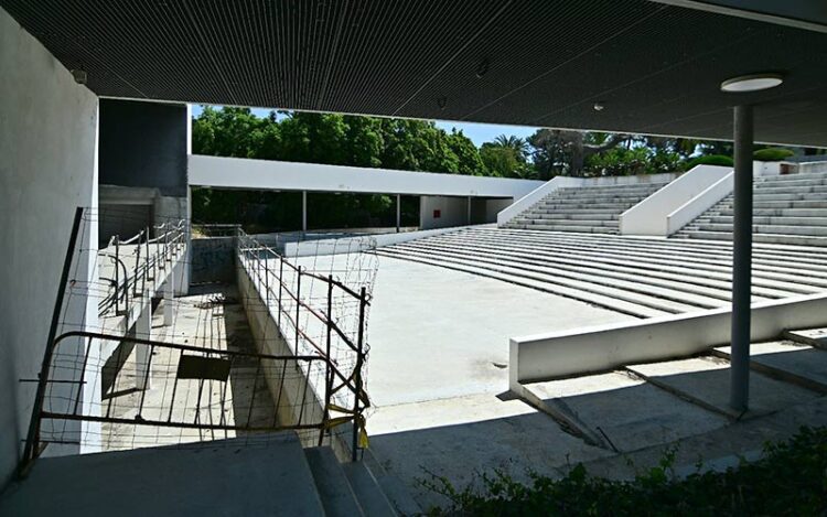 Estructura actual del teatro desde un lateral / FOTO: Eulogio García