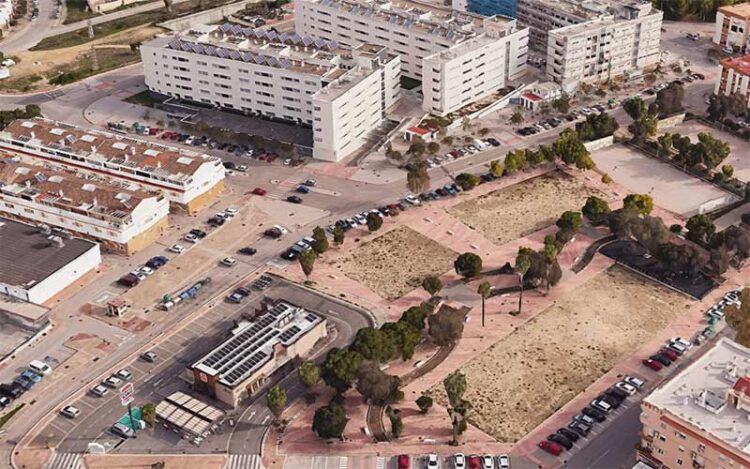 Entorno con las parcelas a comercializar