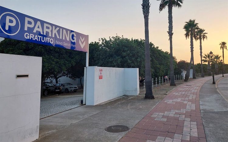 Una de las bolsas en el Novo / FOTO: Ayto.