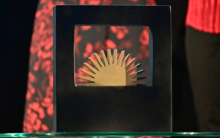 Estatuilla entregada a los premiados en el último festival / FOTO: Eulogio García