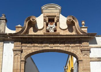 Vista del arco tras su rehabilitación / FOTO: Ayto.