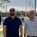 Posado del alcalde del PP junto al nuevo equipamiento / FOTO: Ayto.