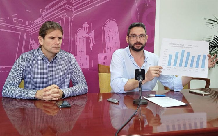 Canca y Alfaro en rueda de prensa / FOTO: Ayto.