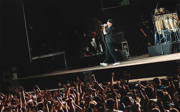 Un momento del concierto de Residente / FOTO: CMF