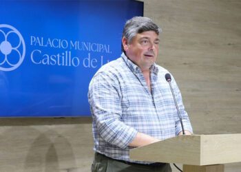 El concejal de Urbanismo explica la operación en rueda de prensa / FOTO: Ayto.