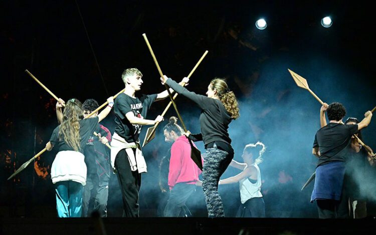 Ensayos del espectáculo principal de Cádiz Fenicia / FOTO: Eulogio García
