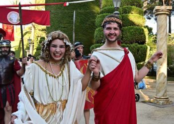 Una de las recreaciones en la tarde inaugural / FOTO: Eulogio García