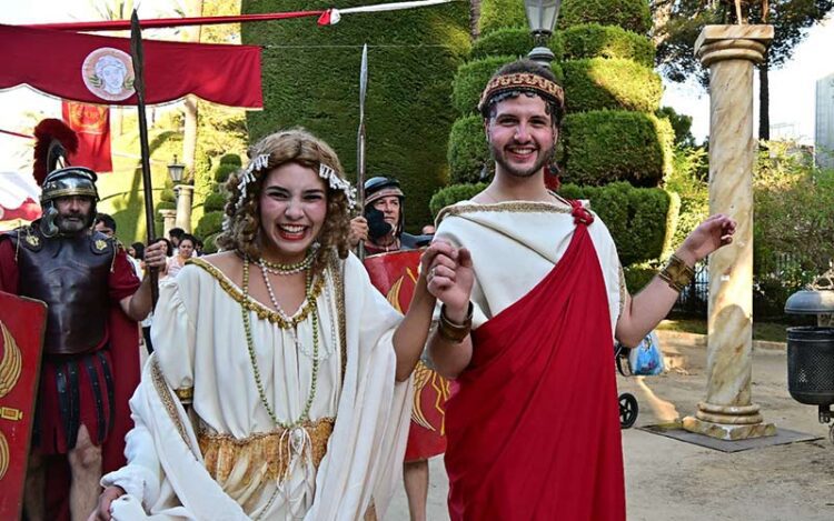 Una de las recreaciones en la tarde inaugural / FOTO: Eulogio García